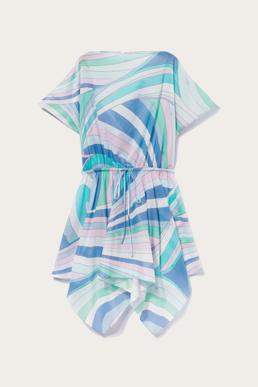 PUCCI Iride-Print Cotton Dress | Women Dresses