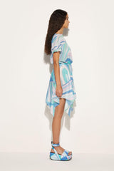 PUCCI Iride-Print Cotton Dress | Women Dresses