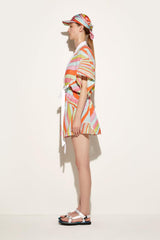 PUCCI Iride-Print Cotton Dress | Women Dresses