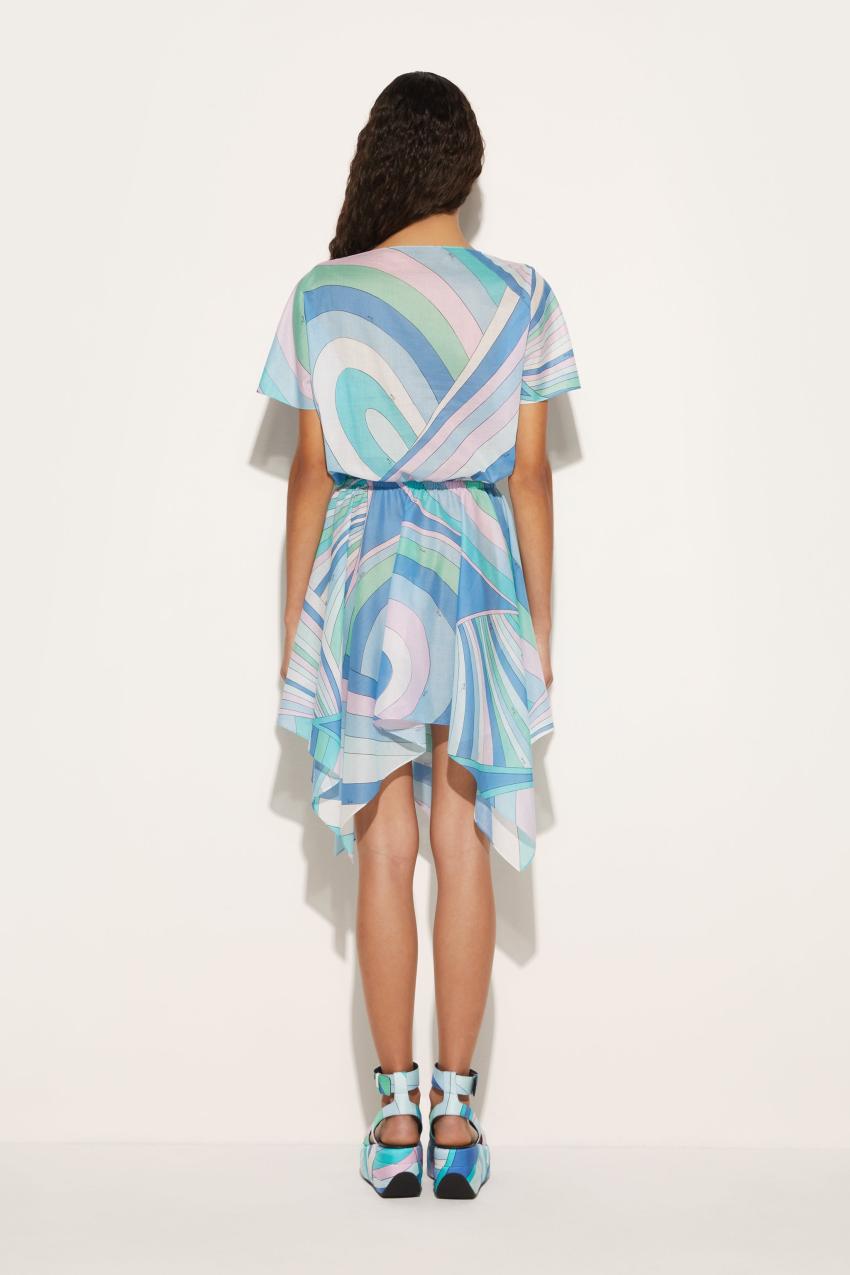PUCCI Iride-Print Cotton Dress | Women Dresses