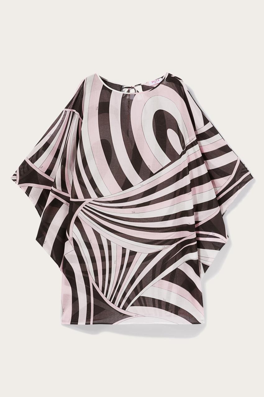 PUCCI Iride-Print Cotton Kaftan | Women Kaftans