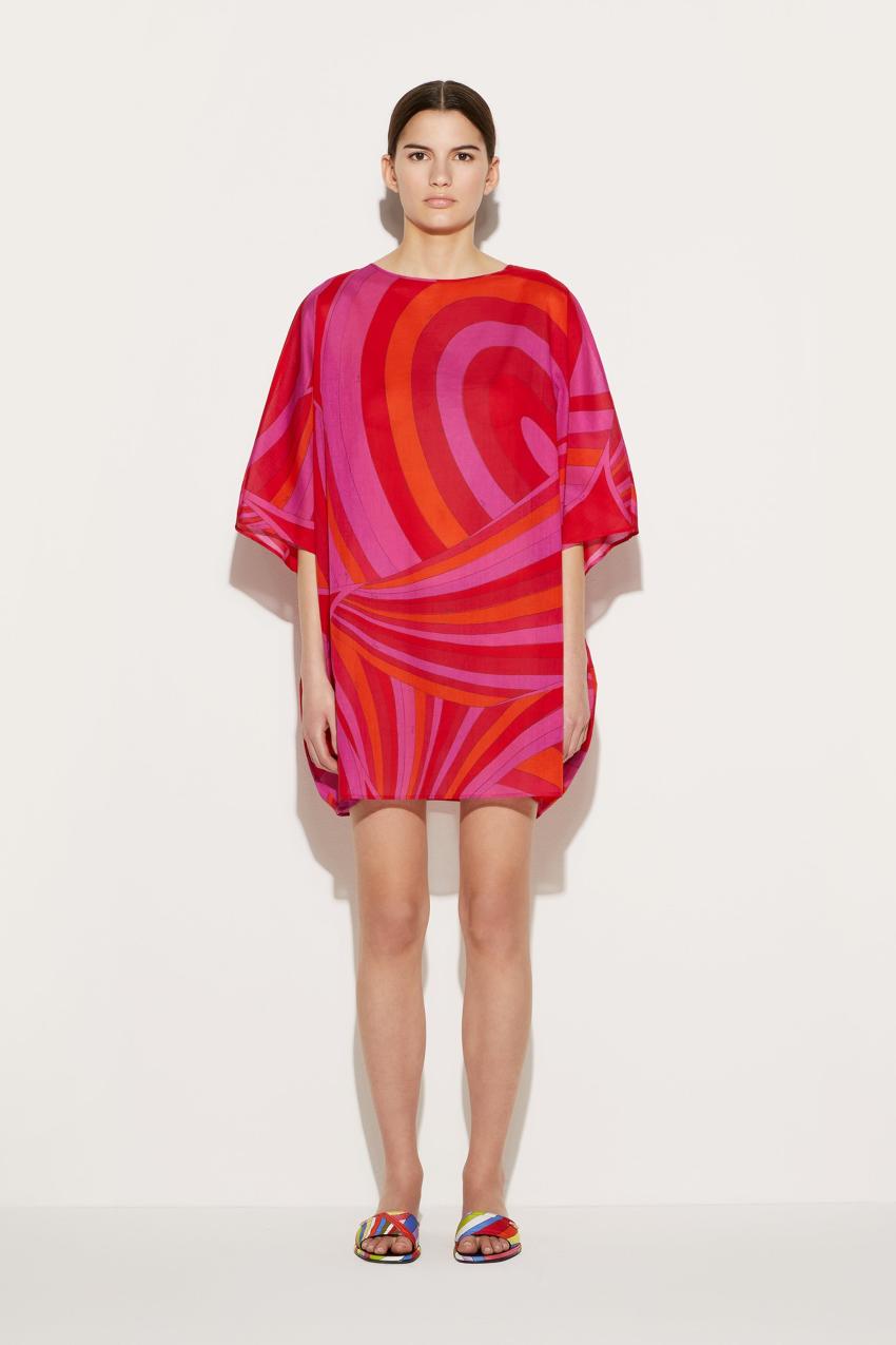 PUCCI Iride-Print Cotton Kaftan | Women Kaftans
