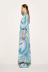 PUCCI Iride-Print Cotton Kaftan | Women Kaftans