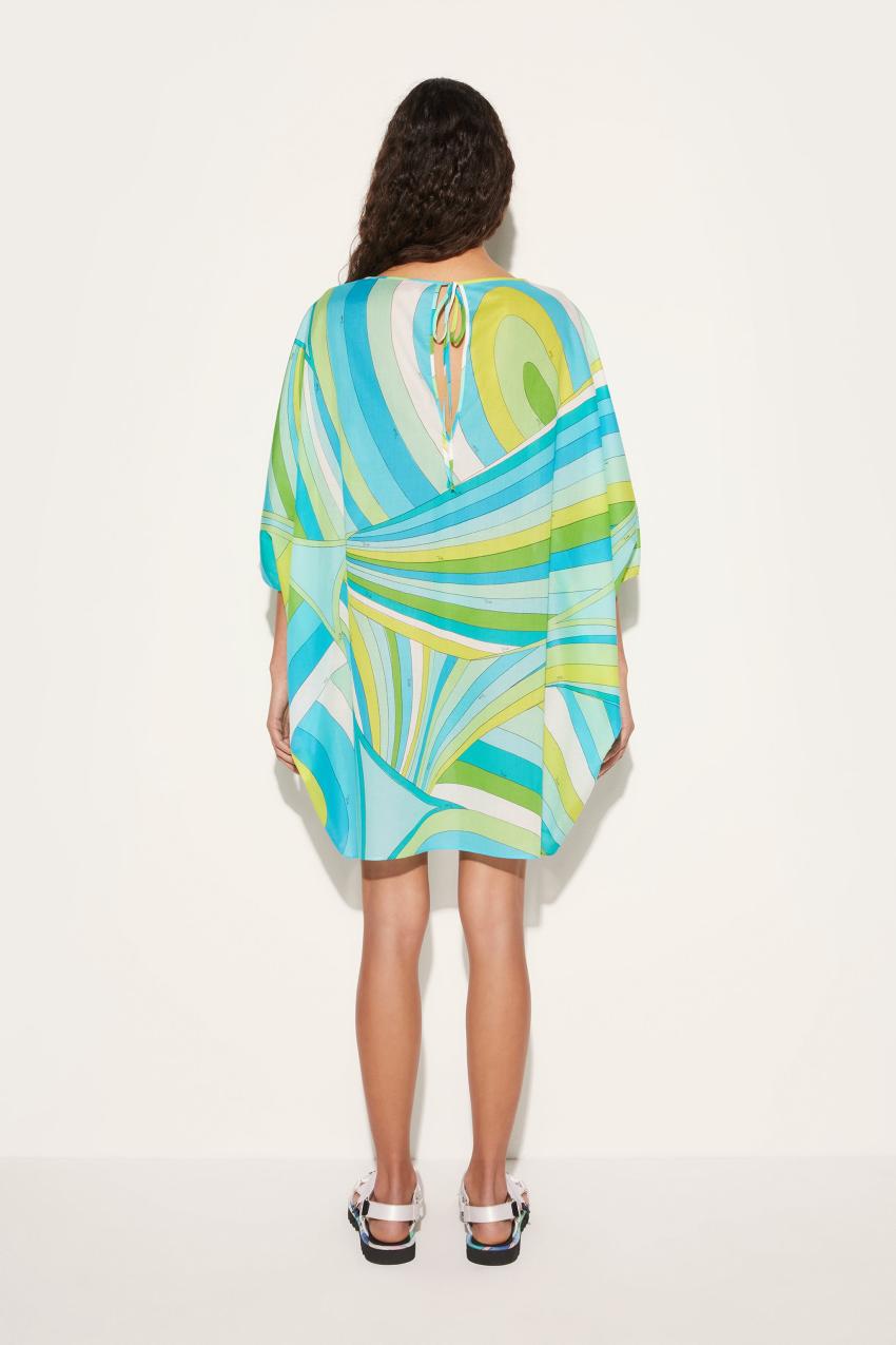 PUCCI Iride-Print Cotton Kaftan | Women Kaftans