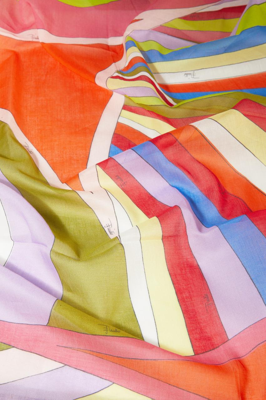 PUCCI Iride-Print Cotton Pareo | Women Sarong