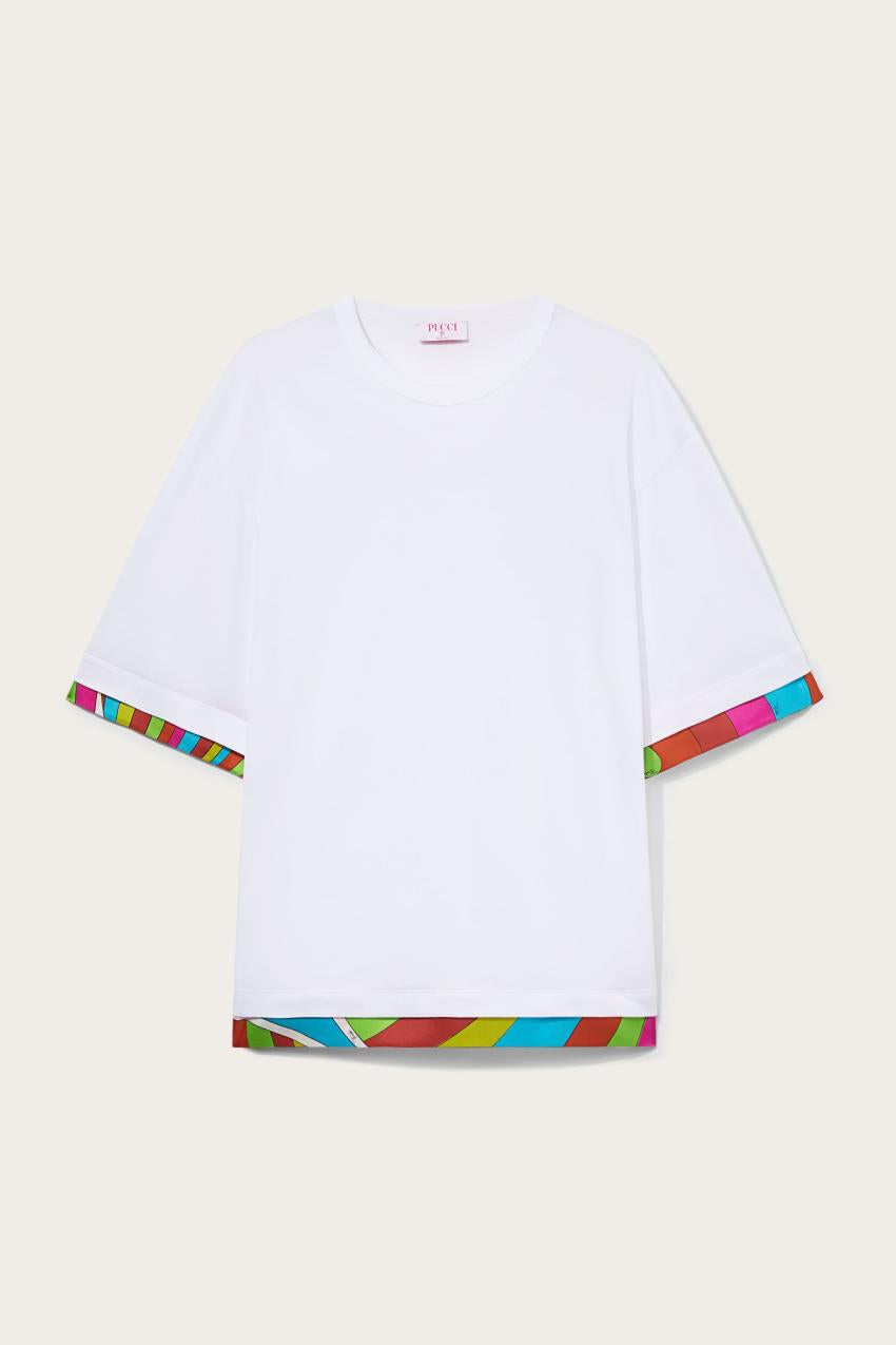 PUCCI Iride-Print Cotton T-Shirt | Men Ready To Wear