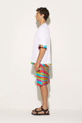 PUCCI Iride-Print Cotton T-Shirt | Men Ready To Wear