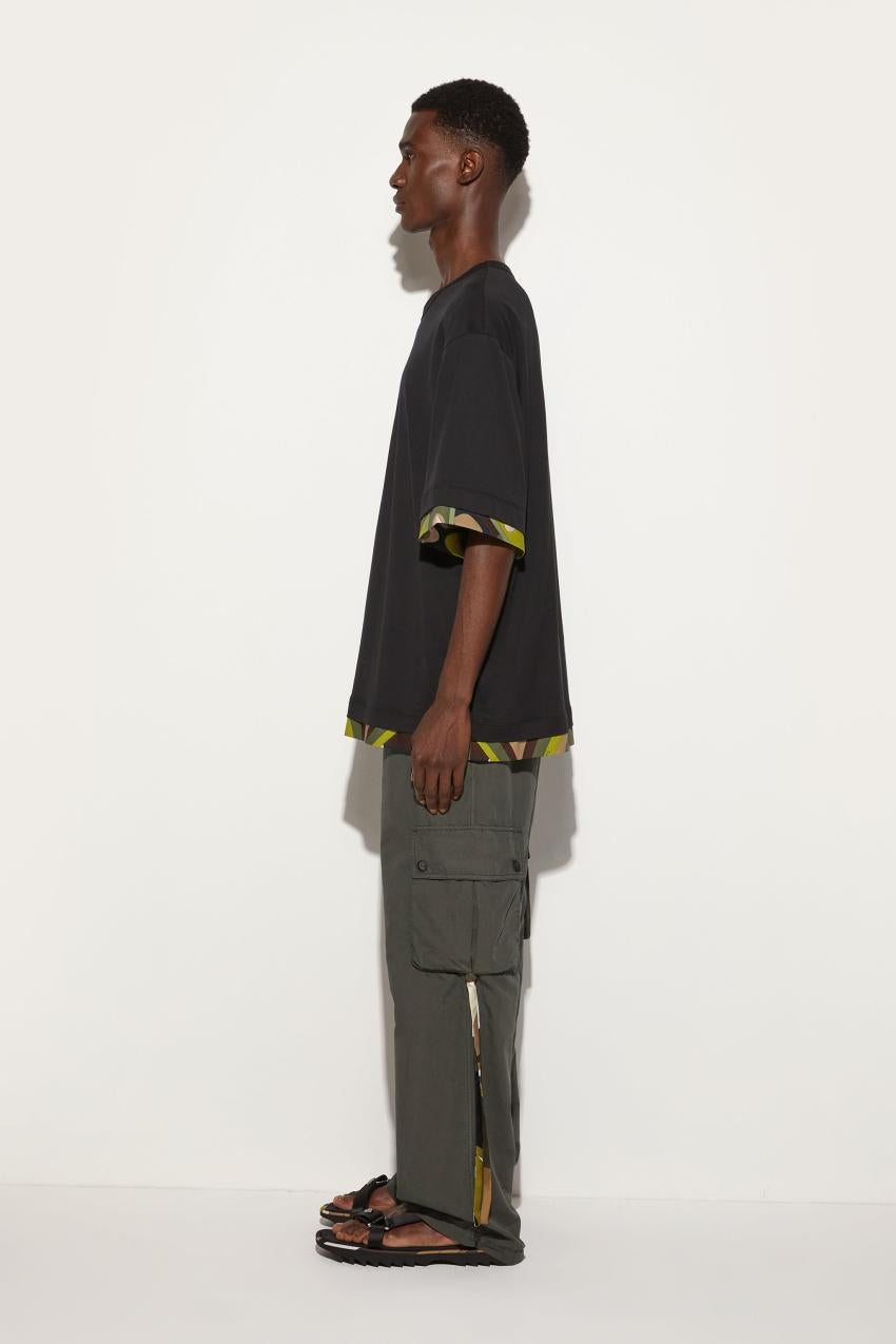 PUCCI Iride-Print Cotton T-Shirt | Men Ready To Wear