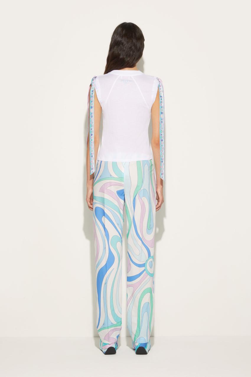 PUCCI Iride-Print Cotton T-Shirt | Women T-Shirts And Sweatshirts