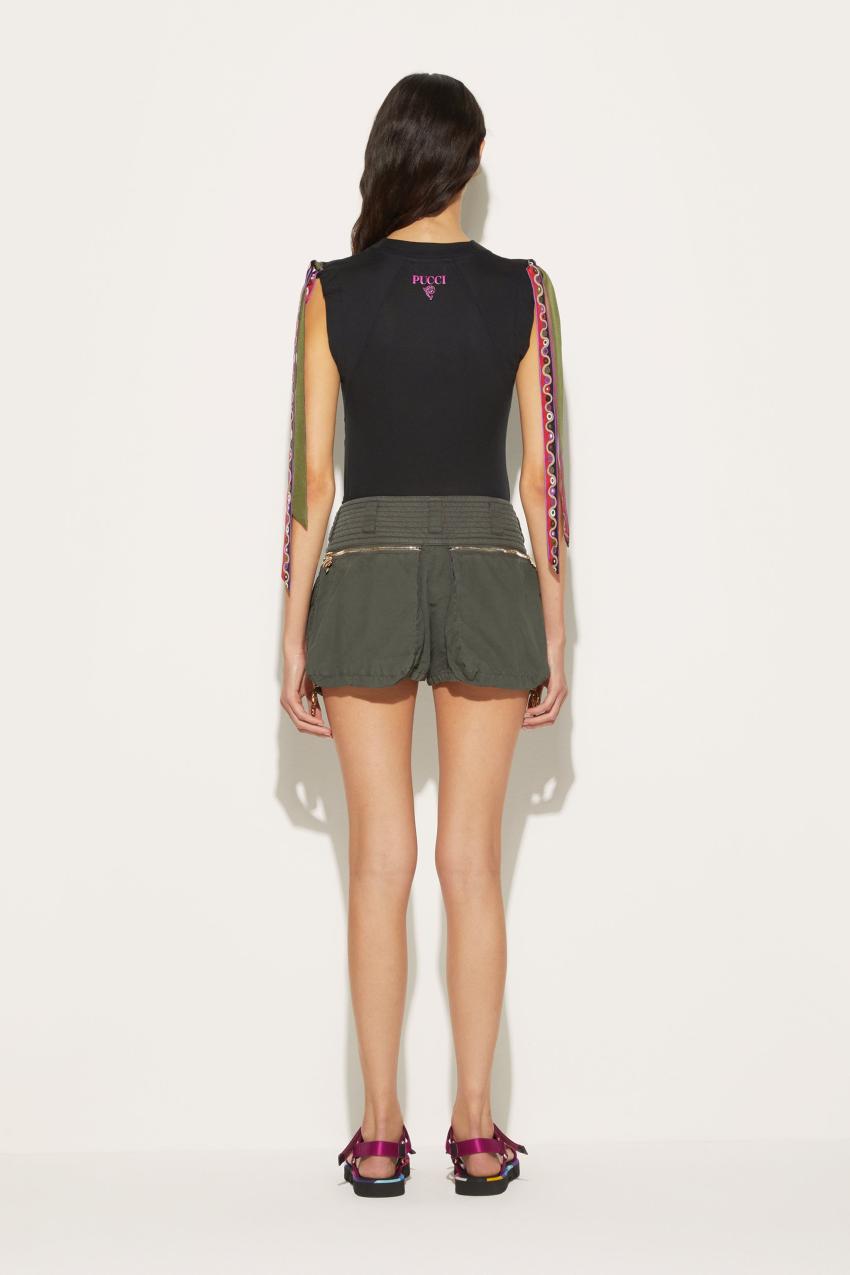 PUCCI Iride-Print Cotton T-shirt | Women T-Shirts And Sweatshirts