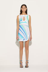 PUCCI Iride-Print Cut-Out Dress | Women Dresses