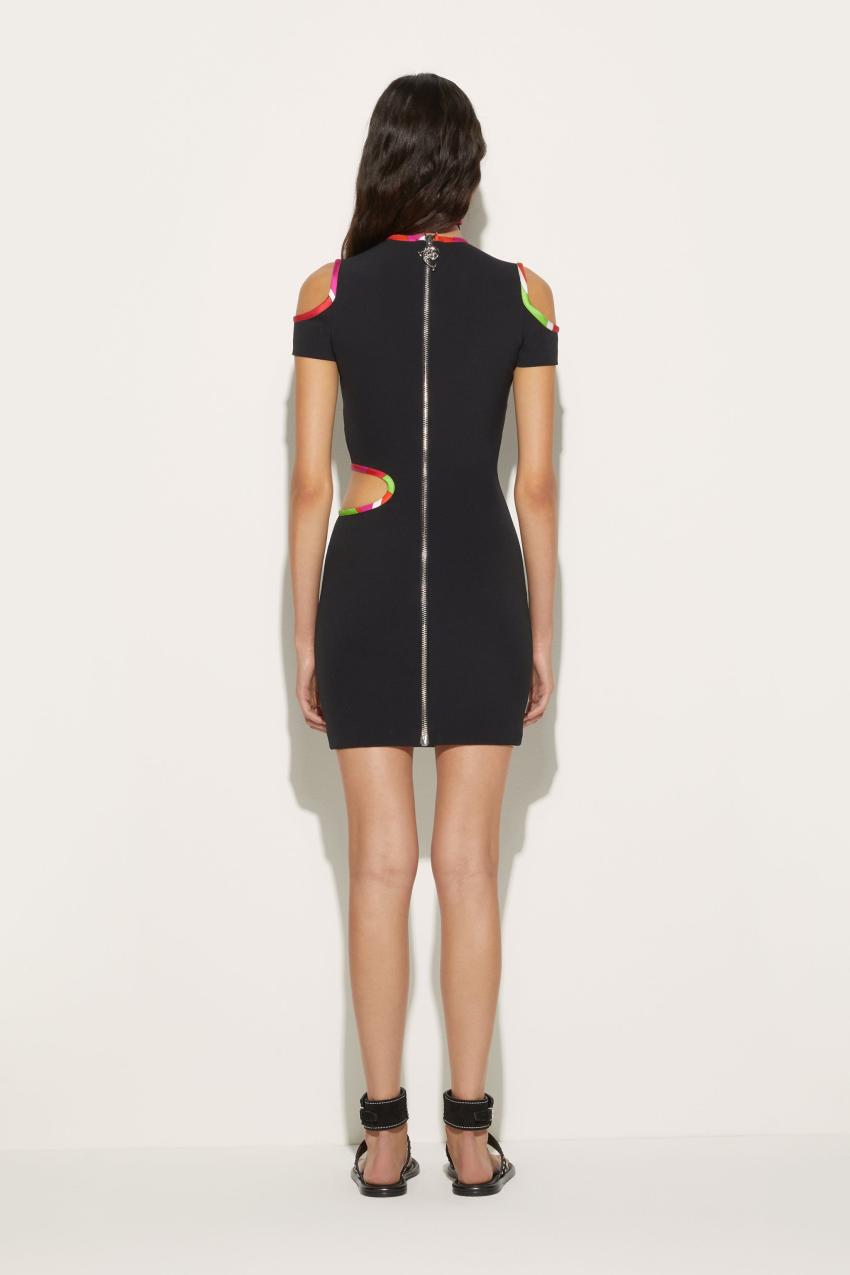 PUCCI Iride-Print Cut-Out Dress | Women Dresses