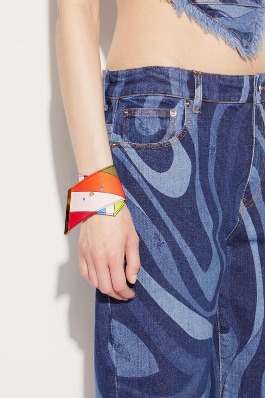 PUCCI Iride-Print Foulard Bracelet | Women Jewellery