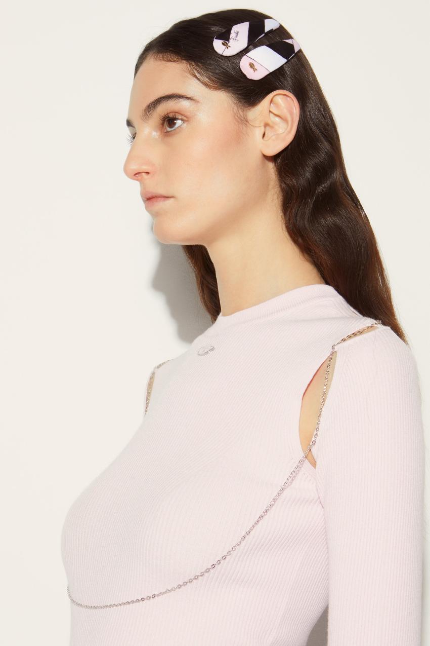 PUCCI Iride-Print Hair Clips | Women Hats And Hair Accessories