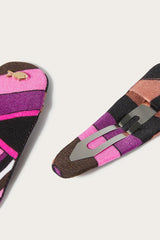 PUCCI Iride-Print Hair Clips | Women Hats And Hair Accessories