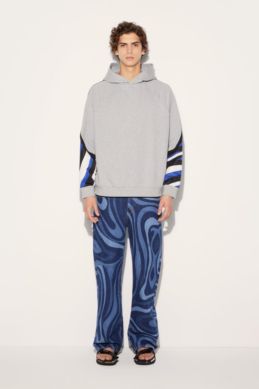 PUCCI Iride-Print Hoodie | Men Ready To Wear