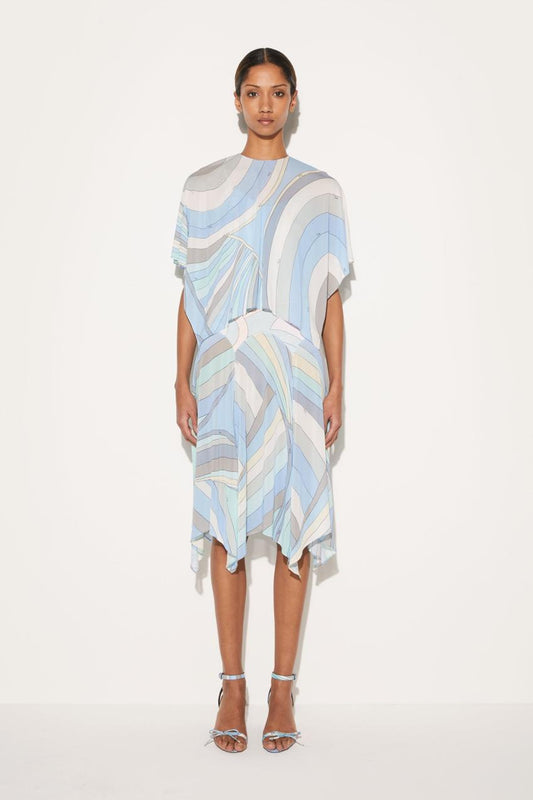 PUCCI Iride-Print Layered Dress | Women Dresses