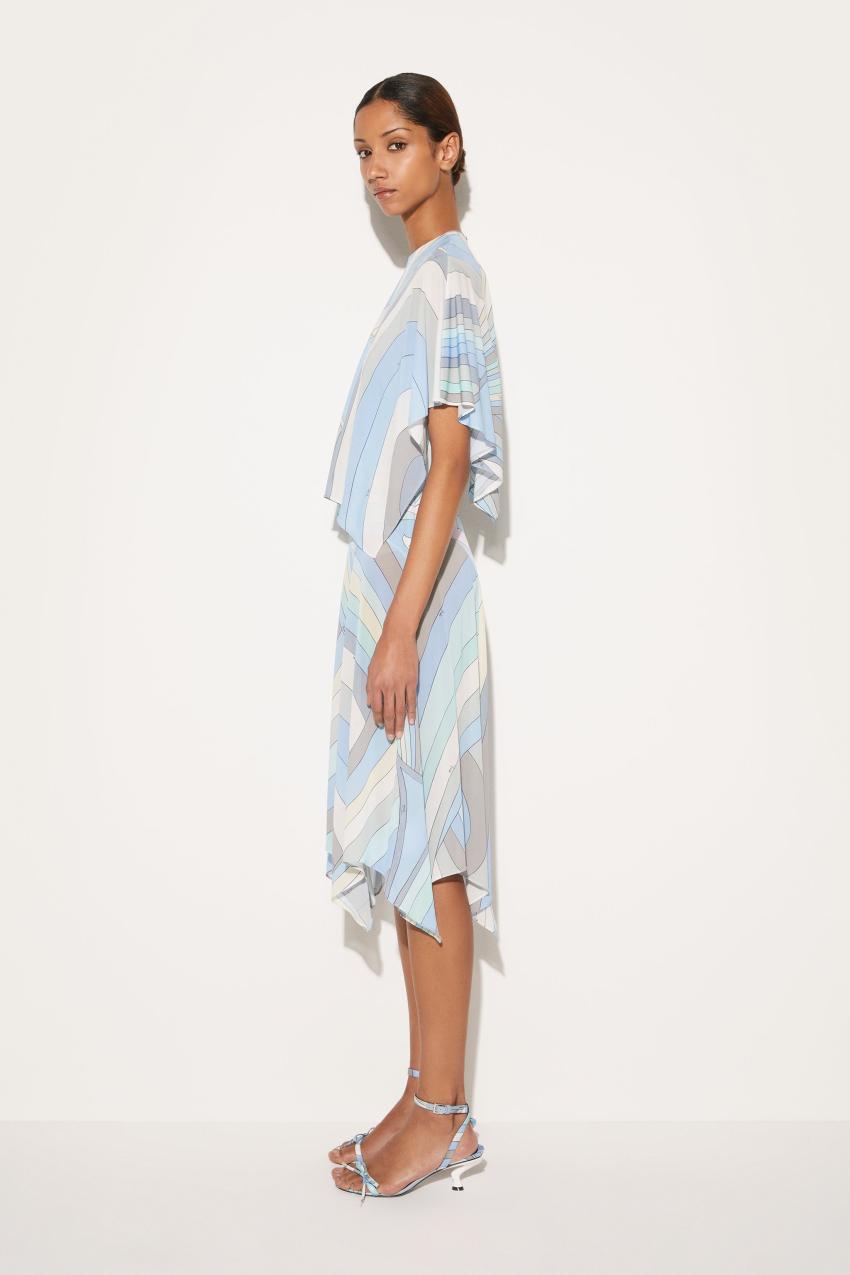 PUCCI Iride-Print Layered Dress | Women Dresses