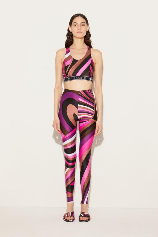 PUCCI Iride-Print Leggings | Women Athleisure
