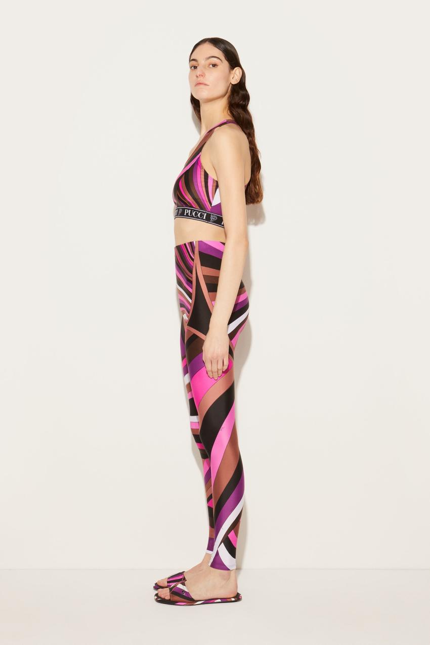 PUCCI Iride-Print Leggings | Women Athleisure