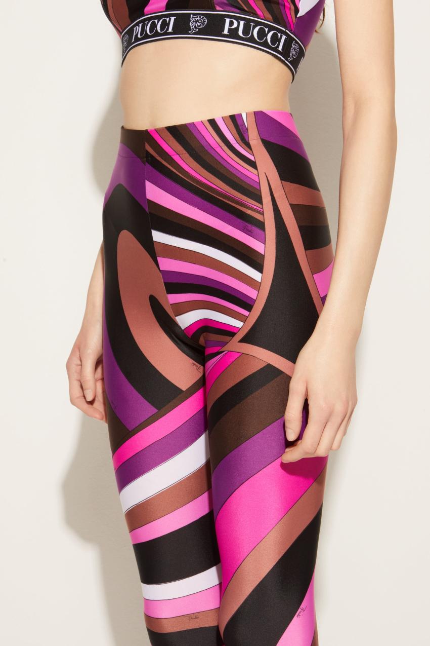 PUCCI Iride-Print Leggings | Women Athleisure
