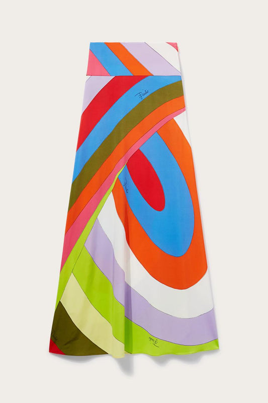 PUCCI Iride-Print Long Skirt | Women Skirts