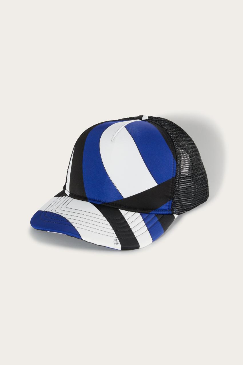 PUCCI Iride-Print Mesh Cap | Women Hats And Hair Accessories
