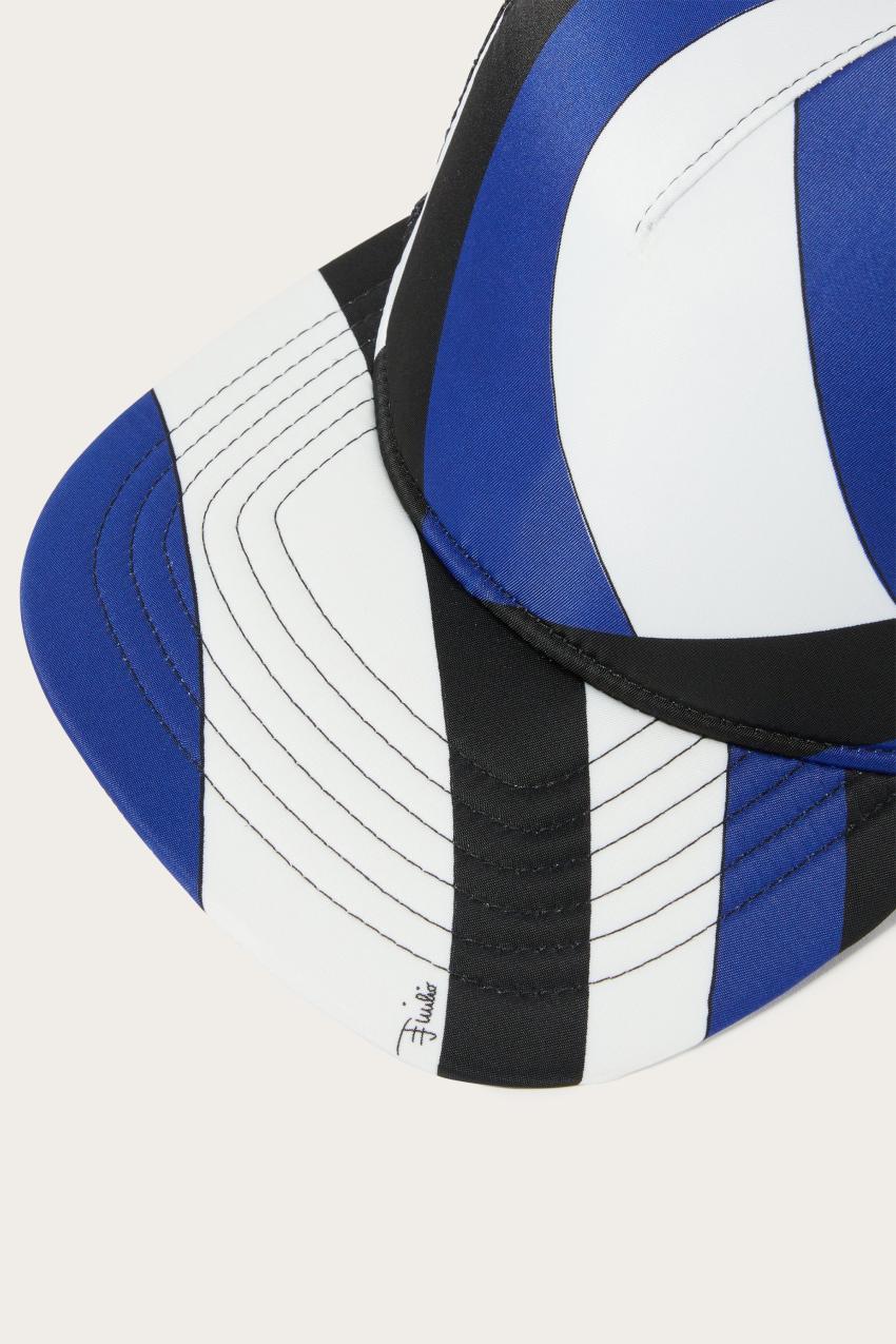 PUCCI Iride-Print Mesh Cap | Women Hats And Hair Accessories