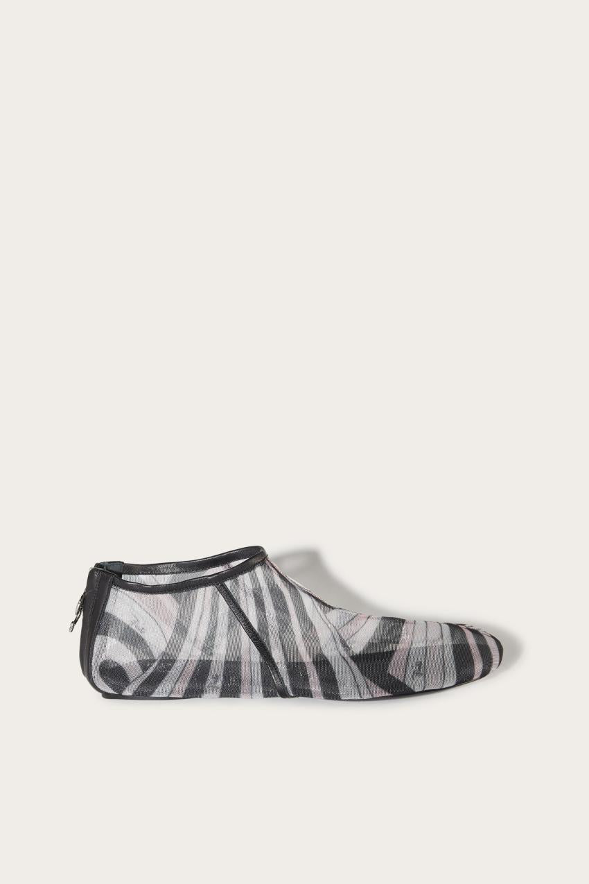 PUCCI Iride-Print Mesh Flat Shoes | Women Shoes