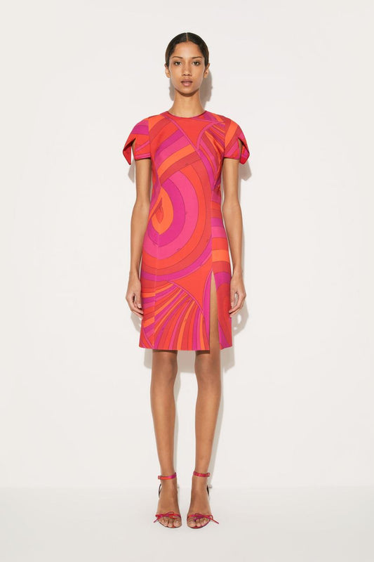 PUCCI Iride-Print Midi Dress | Women Dresses