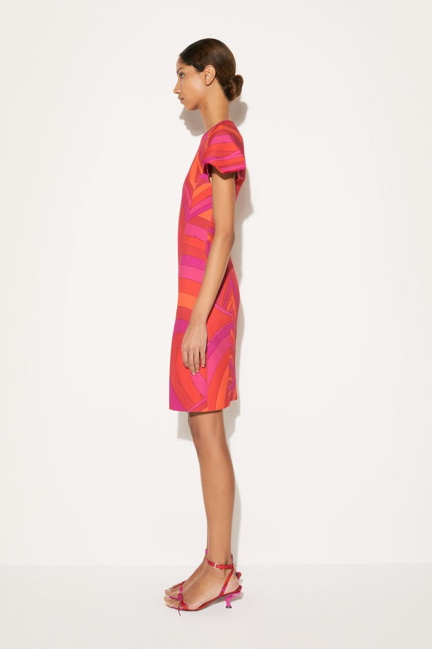 PUCCI Iride-Print Midi Dress | Women Dresses