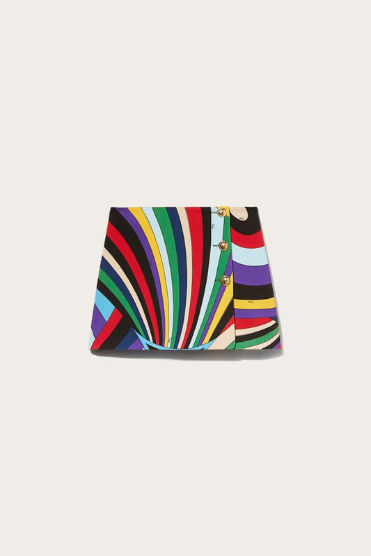 PUCCI Iride-Print Mini Skirt | Women Skirts