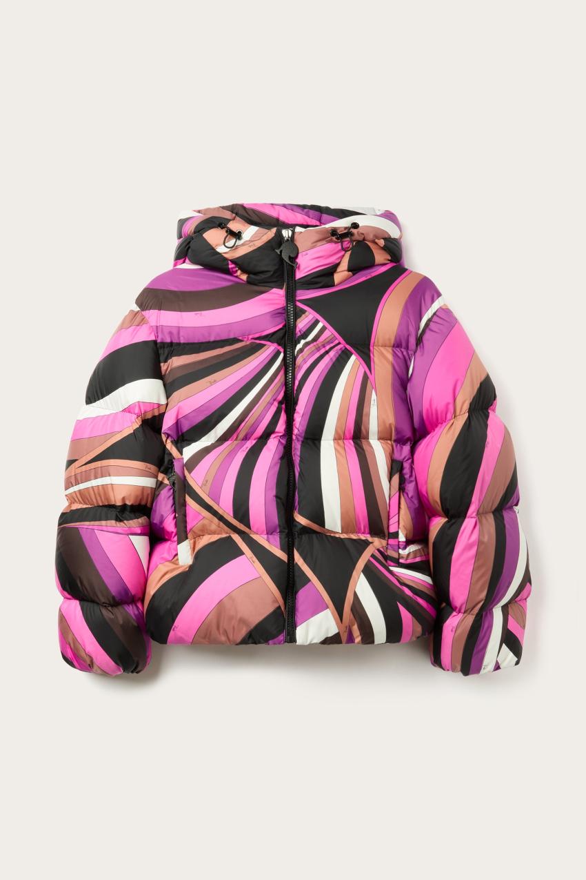 PUCCI Iride-Print Padded Jacket | Women Outerwear