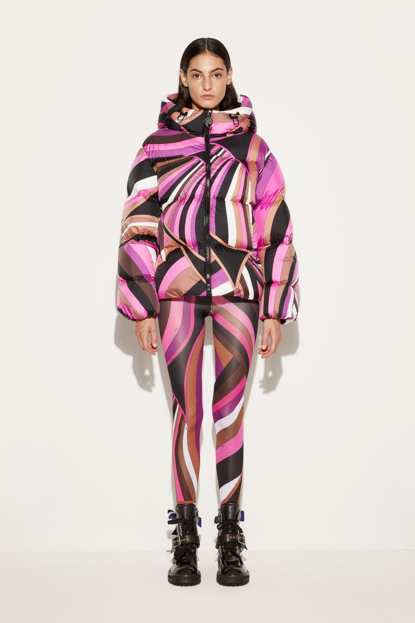 PUCCI Iride-Print Padded Jacket | Women Outerwear