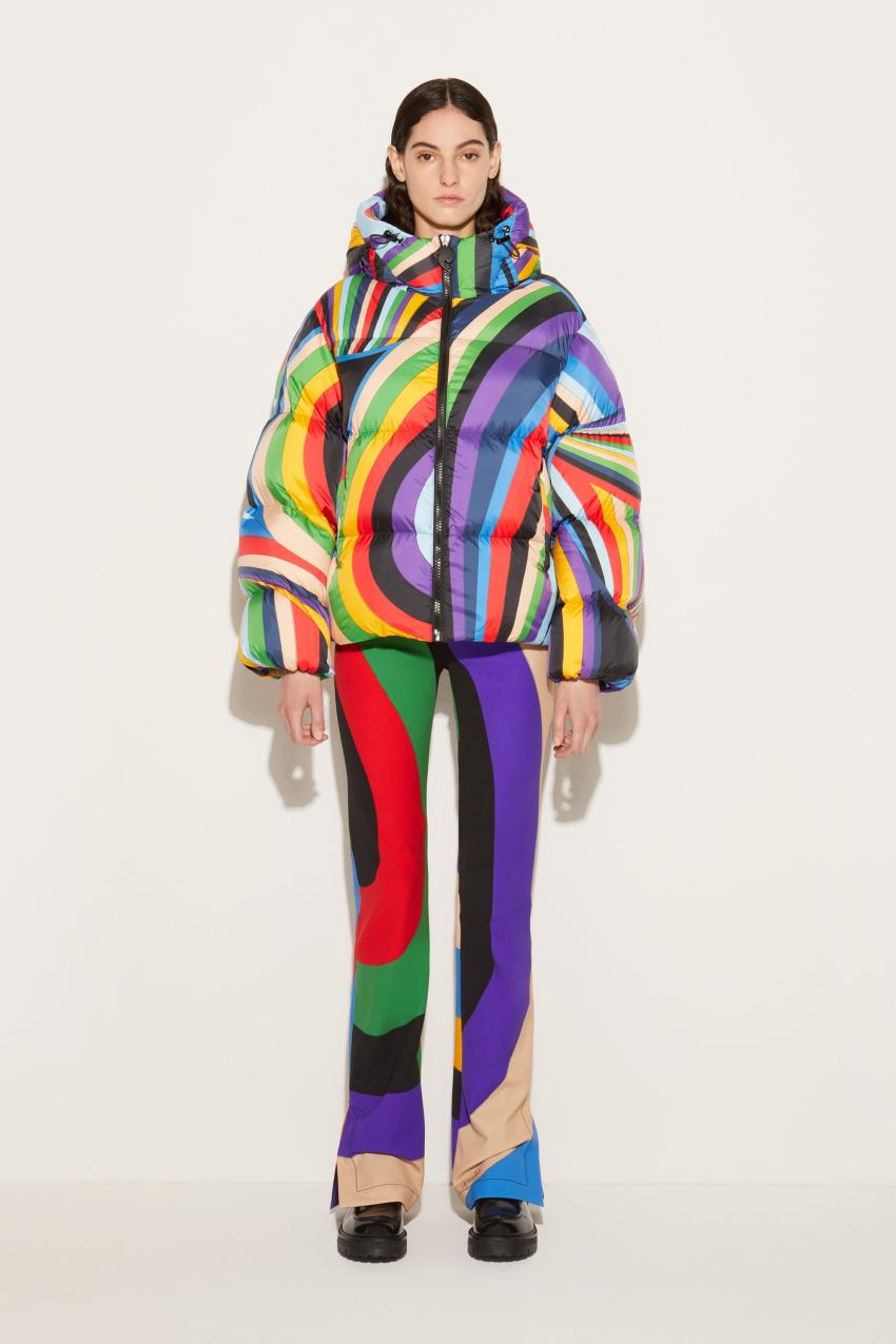 PUCCI Iride-Print Padded Jacket | Women Outerwear