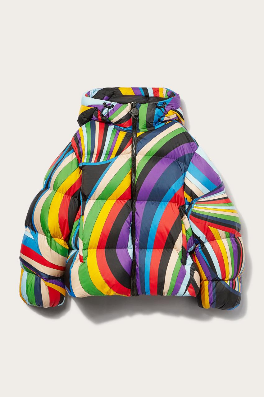 PUCCI Iride-Print Padded Jacket | Women Outerwear