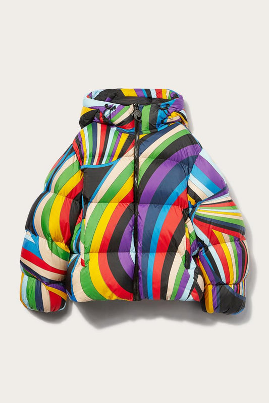 PUCCI Iride-Print Padded Jacket | Women Outerwear