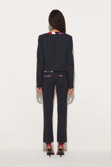 PUCCI Iride-Print Pinstripe Jacket | Women Jackets