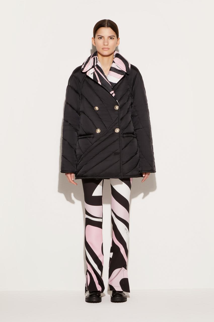 PUCCI Iride-Print Quilted Coat | Women Outerwear