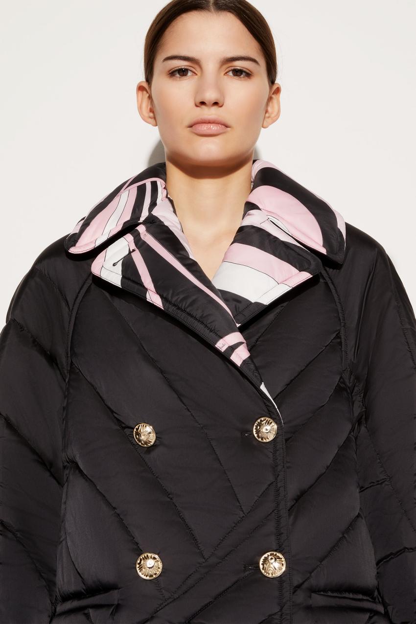 PUCCI Iride-Print Quilted Coat | Women Outerwear