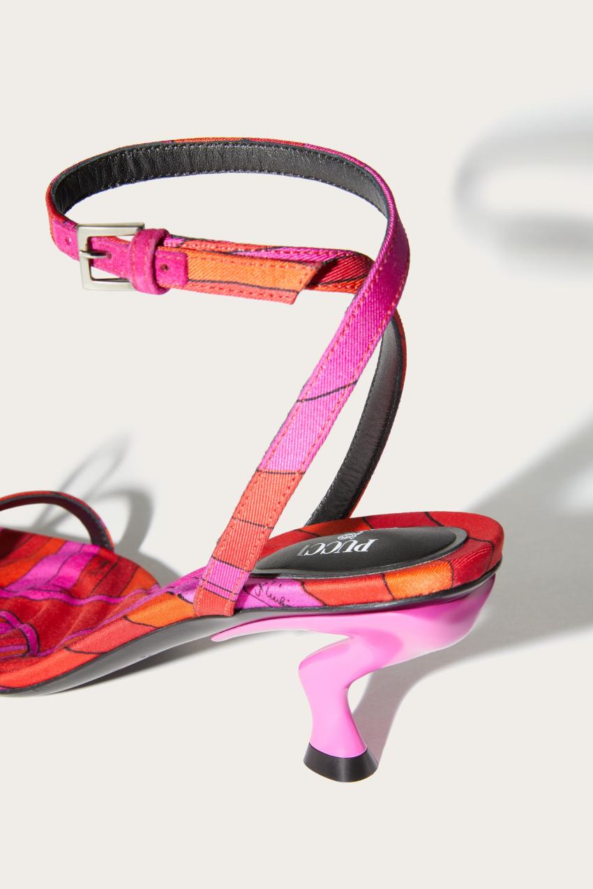 PUCCI Iride-Print Sandals | Women Shoes