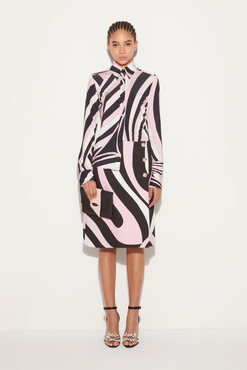 PUCCI Iride-Print Shirt | Women Tops And Shirts