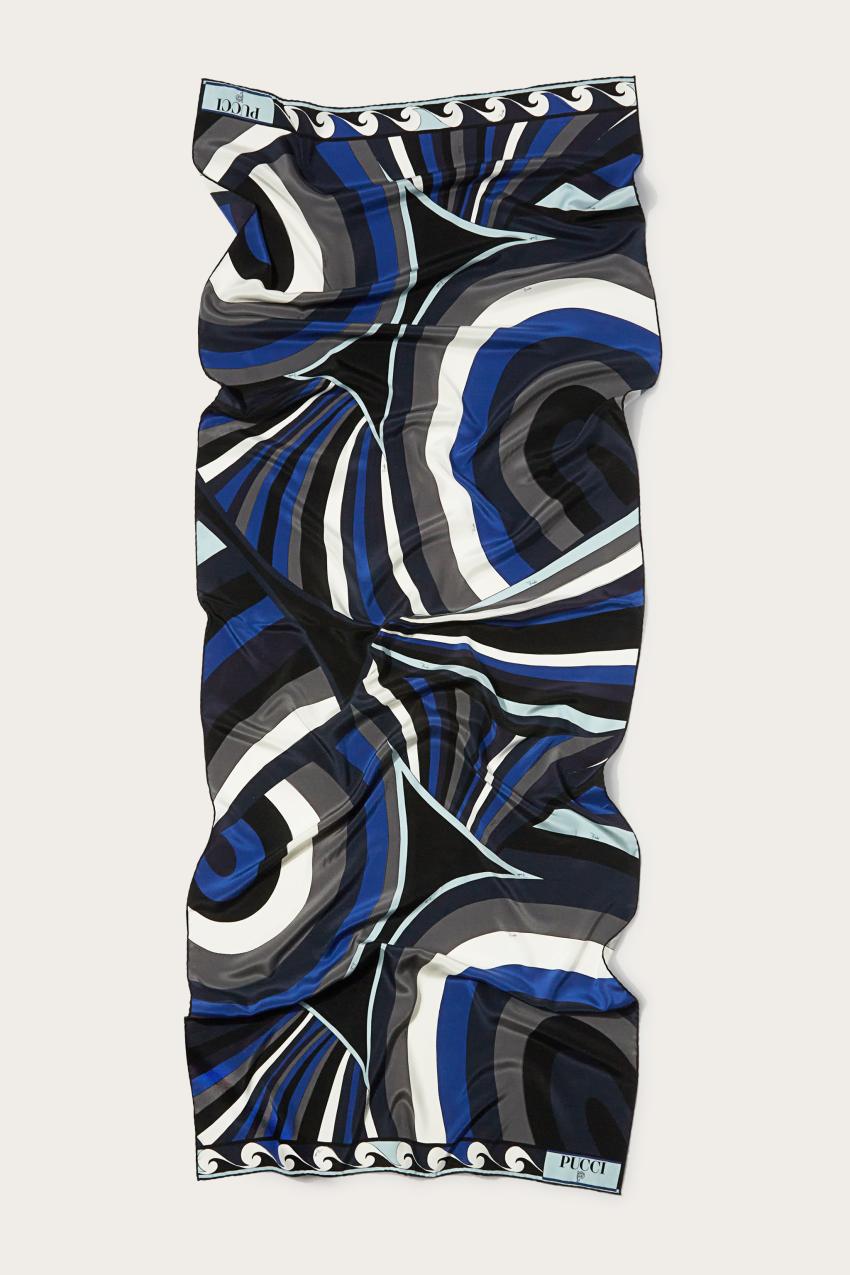 PUCCI Iride-Print Silk Stole | Women Silks