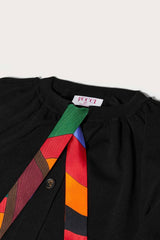 PUCCI Iride Print Silk-Twill Cardigan | Women Knitwear