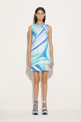 PUCCI Iride-Print Silk-Twill Dress | Women Dresses