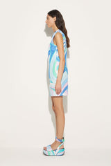 PUCCI Iride-Print Silk-Twill Dress | Women Dresses