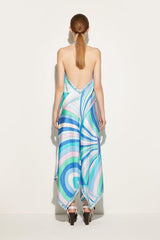 PUCCI Iride-Print Silk-Twill Dress | Women Dresses
