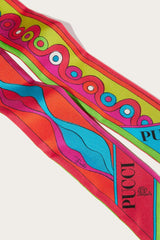 PUCCI Iride-Print Silk Twill Scarf | Women Silks