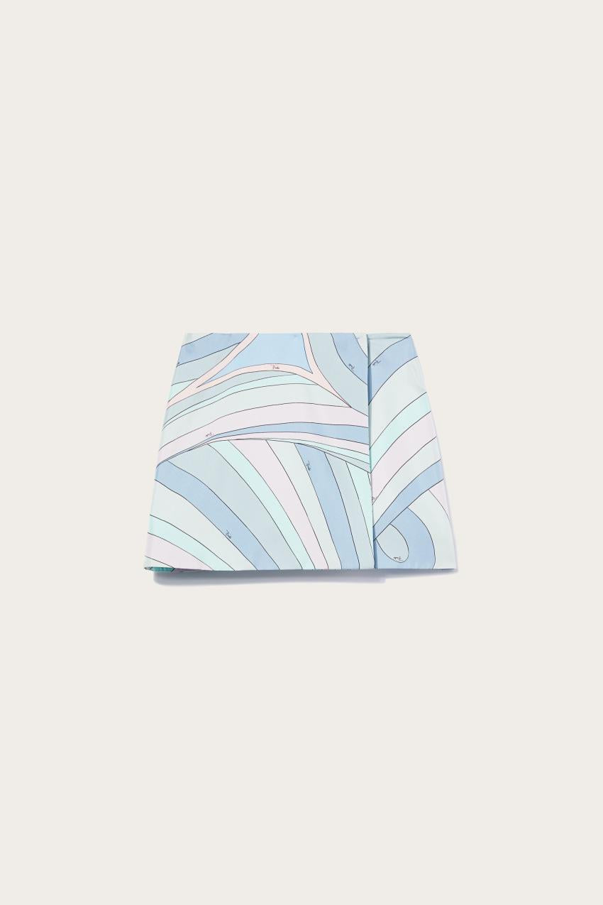 PUCCI Iride-Print Silk-Twill Skirt | Women Skirts