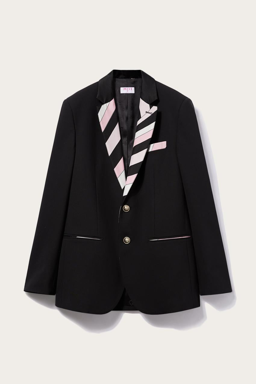 PUCCI Iride-Print Single-Breasted Blazer | Women Jackets